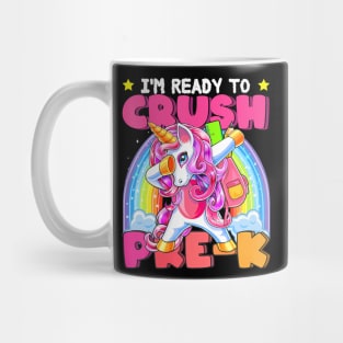 Crush Pre K Dabbing Unicorn Back To School Girls Mug